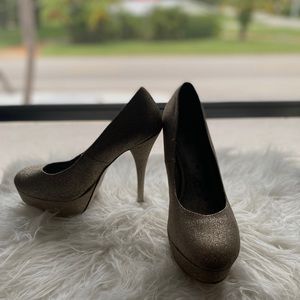 Gold heels